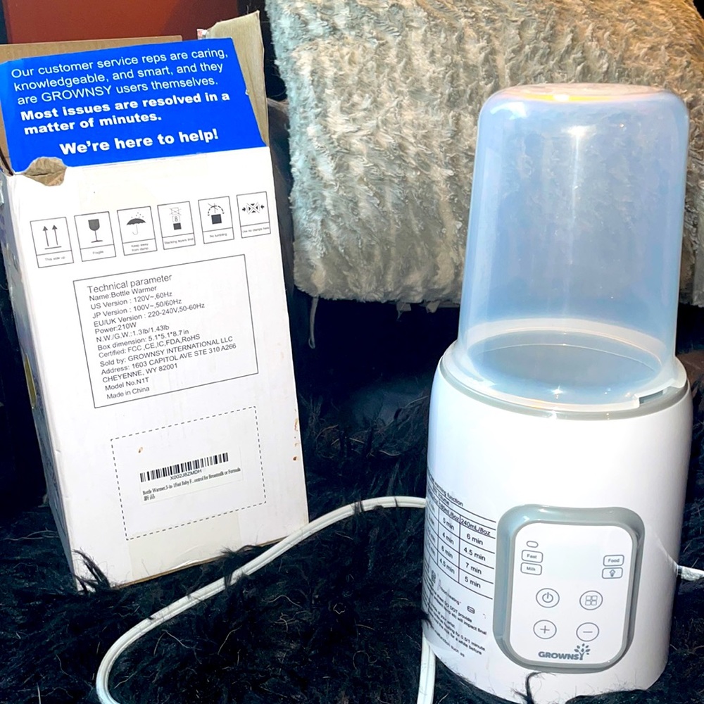 Bottle warmer only used once